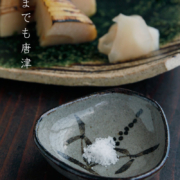 唐津焼・絵唐津手塩皿・A・中村恵子