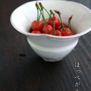 粉引輪花向付・小・荒賀文成粉引輪花向付・小・荒賀文成