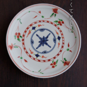 赤絵皿・大・土山敬司