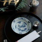 鳳凰文中皿・植山昌昭