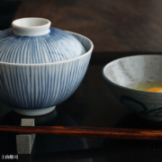 麦わら手蓋付小丼・土山敬司