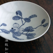 果実文中鉢・植山昌昭