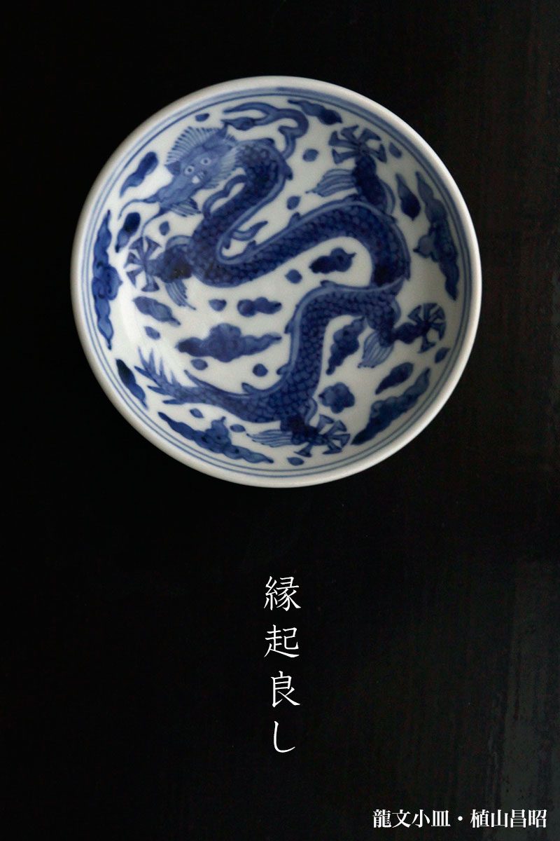 龍文小皿・植山昌昭