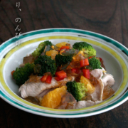 色絵コマ6.5寸深皿・樋山真弓