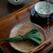 信楽丸皿・辻村塊