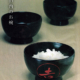 漆器:吉の字椀・無地・奥田志郎