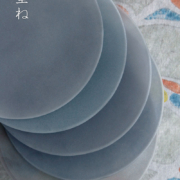 ガラス：藤色小皿・d.Tam