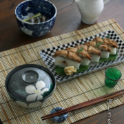 求々草：テーブルマット・45×30cm・三角屋