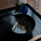漆器：千鳥蒔絵黒糸目椀・尚古堂・竹田省