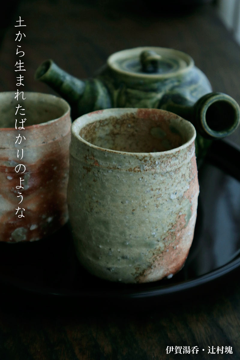 伊賀焼:伊賀湯呑・辻村塊 伊賀焼:伊賀湯呑・辻村塊