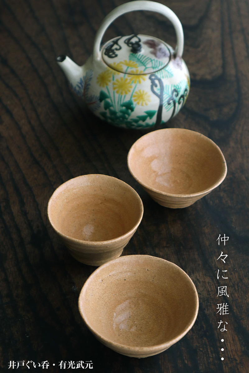 井戸ぐい呑・有光武元