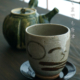 唐津焼：絵唐津湯呑No.4・中村恵子