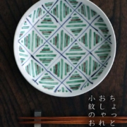 九谷焼：色絵綾文皿・大・須田菁華