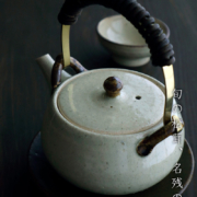 灰釉土瓶蒸・杉本寿樹