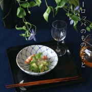 九谷焼：染付網文皿・正木春蔵