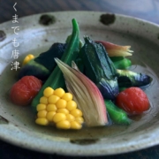 唐津焼：唐津平鉢・大・中村恵子