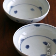 菊花文5.5寸浅鉢・藤塚光男