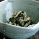 灰釉ビードロ貝5寸鉢・有松進