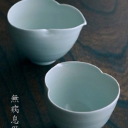 伊賀焼：太呉須紅独楽飯碗・杉本寿樹