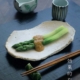 焼締瓷器長皿m2342・川淵明日香