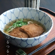 染付網目うどん鉢・阪東晃司