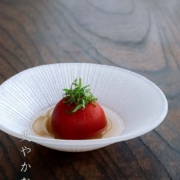 ガラス：スノウライン小鉢・d.Tam