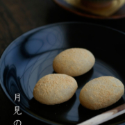 漆器・輪島塗：椿皿No.1・黒・奥田志郎