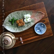 伊賀焼：刷毛目土瓶蒸・土楽