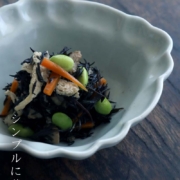 白磁菱型輪花向付・小・藤塚光男