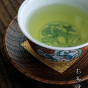 漆器：金箔欅四寸四分筋目茶托・拭漆・守田漆器・奥田志郎・山本哲