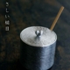錫器:錫からし入れ・豆さじ付・ゆり工房