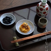 染付みじん網目小皿・阪東晃司