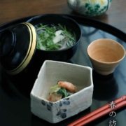 志野焼：志野袴腰向付B・瀧川恵美子