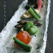 刷毛目鮎皿・川淵直樹