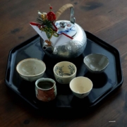 錫銚子・丸型・ゆり工房・正木春蔵