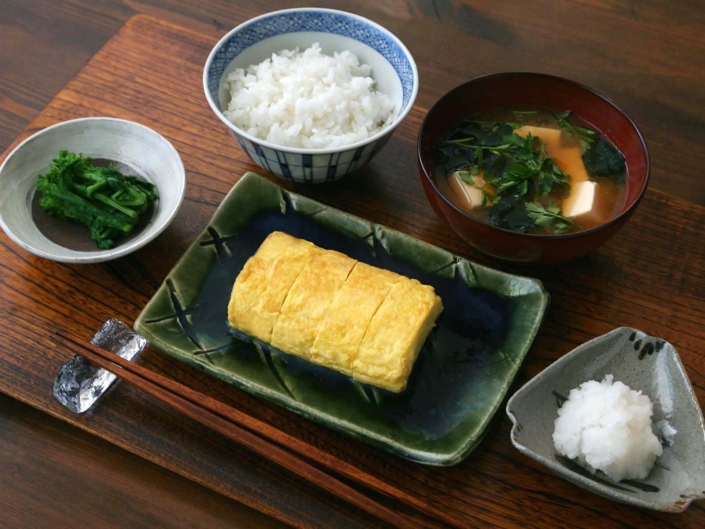 織部焼・総織部：織部長方皿・小・有松進